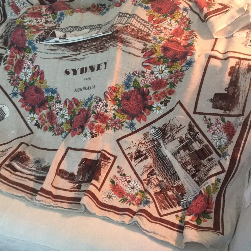 Australia Sights Tablecloth